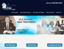 Tablet Screenshot of neurologycolorado.com